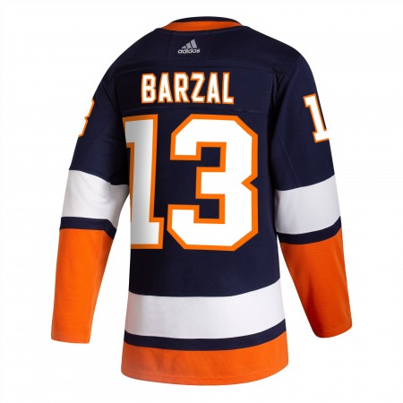 Mænd NHL New York Islanders Trøje Mathew Barzal 13 2020-21 Reverse Retro Authentic Mænd NHL New York Islanders Trøje Mathew Barzal 13 2020-21 Reverse Retro Authentic